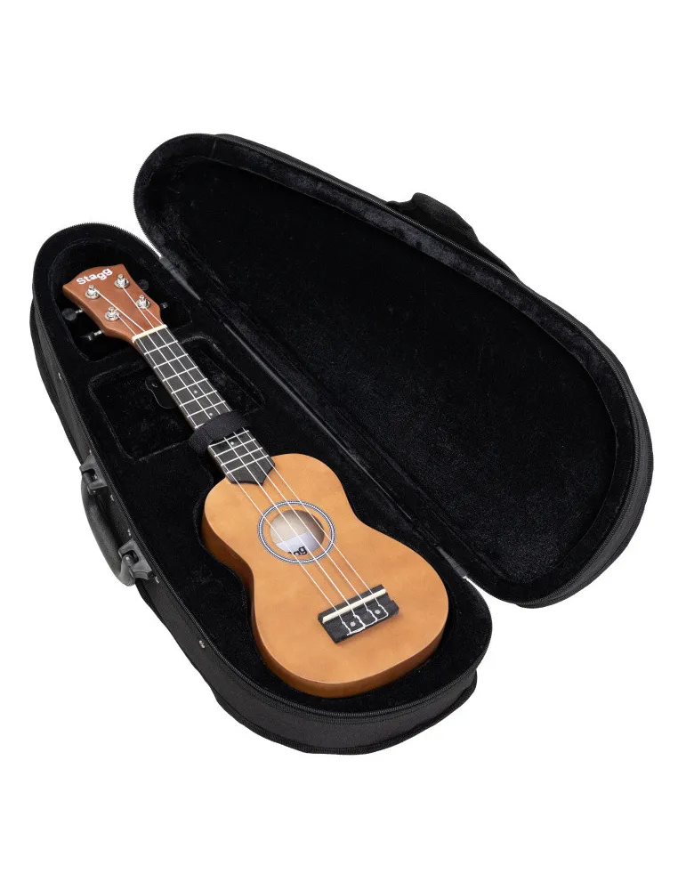  STAGG HGB2UK-S Basic Serie Softcase für Sopran Ukulele|MusicGoodDeal 