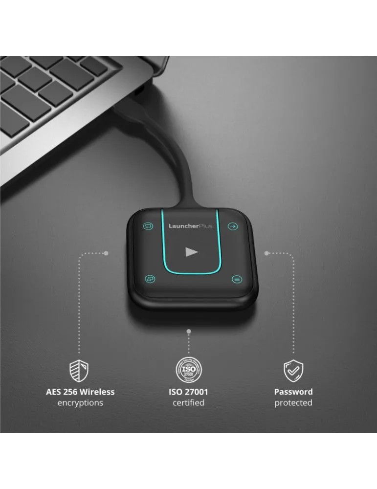 VIVITEK WQL400 Launcher Plus   set de 2x Dongle USB-A