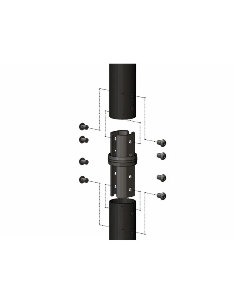 MULTIBRACKETS 4191 Jointure tube d'extension  Pro Series Internal Pole Joiner