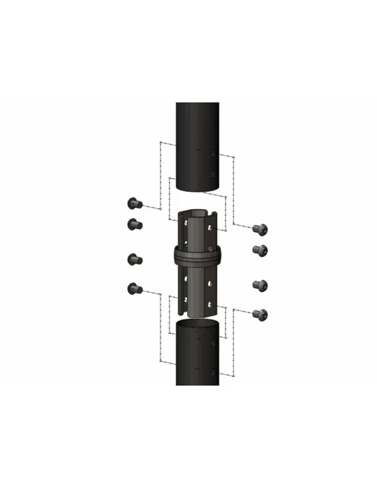 MULTIBRACKETS 4191 Jointure tube d'extension  Pro Series Internal Pole Joiner