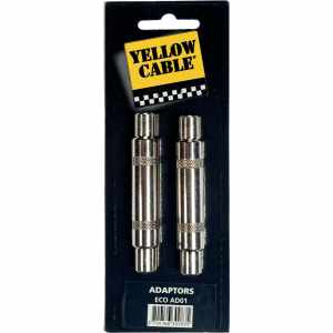 Yellow Cable AD01 Adaptateur jack fem. jack fem. - lot de 2 YELLOW CABLE - 1