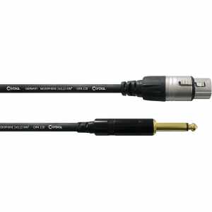 Cordial CCM7.5FP Câble audio XLR femelle - jack mono 7,5 m CORDIAL - 1
