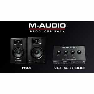 M-AUDIO PRODUCER-PACK2 Interfaz MTRACK Duo y altavoces BX4D3. M-AUDIO - 1