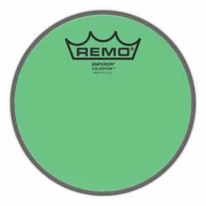 REMO BE-0306-CT-GN Peau de frappe Emperor Colortone, vert, 6" REMO - 1