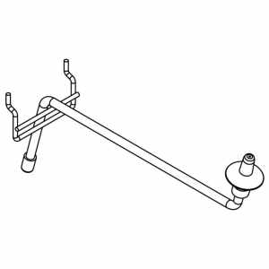STAGG DIS-CYH25 Cymbal display arm - 1 pc STAGG - 1
