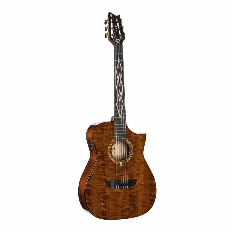 CORT LUXUS GITARRE NYLON NATUR GLÄNZEND