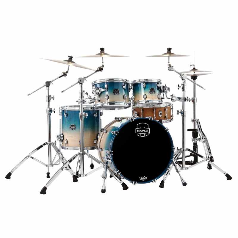 MAPEX SATURN 4 FUTS AQUA FADE