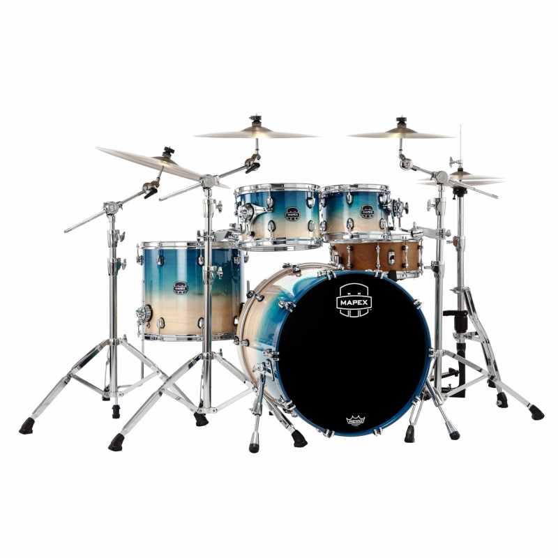 MAPEX SATURN 4 FUTS AQUA FADE