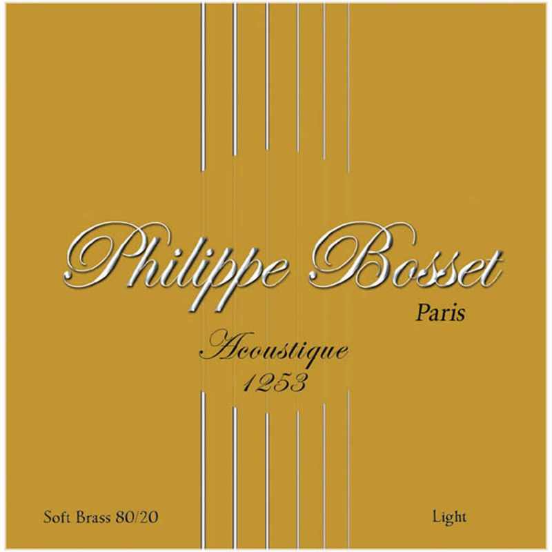 PHILIPPE BOSSET PBACO1253 SOFT BRASS ACOUSTIC GAME 12-53