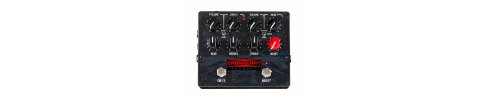 Pedal de amplificador de guitarra