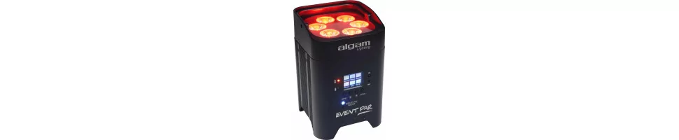 LED PAR leuchtet auf Batterien
