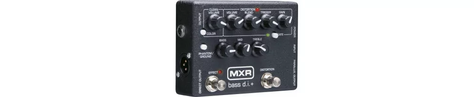 Pédales et Effets Basses