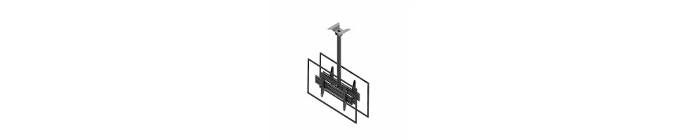 Ceiling brackets for flat screens
